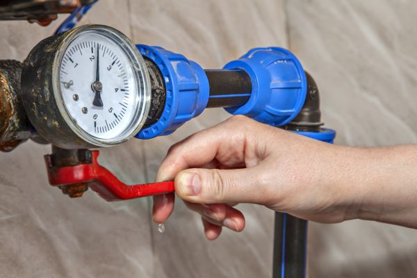 Shut Off Valve Installation in Cypress