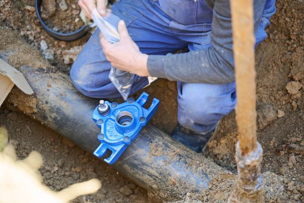 Underground Plumbing Service in Cypress