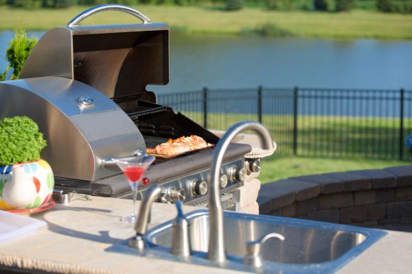 Cost of Outdoor Kitchen Plumbing in Cypress